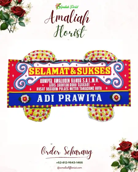 Papan Bunga Ucapan Selamat Wedding Reception Jakarta